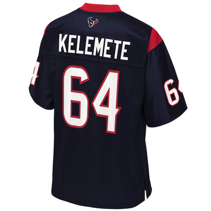 Houston Texans Senio Kelemete Big Tall 876 NFL jersey front view