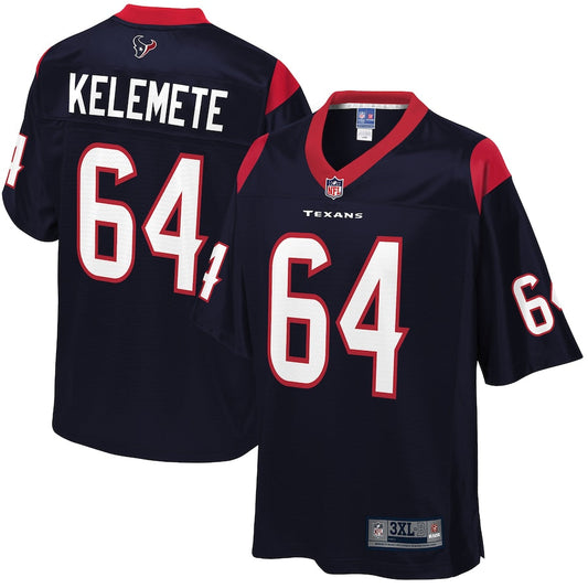 Houston Texans Senio Kelemete Big Tall 876 NFL jersey front view