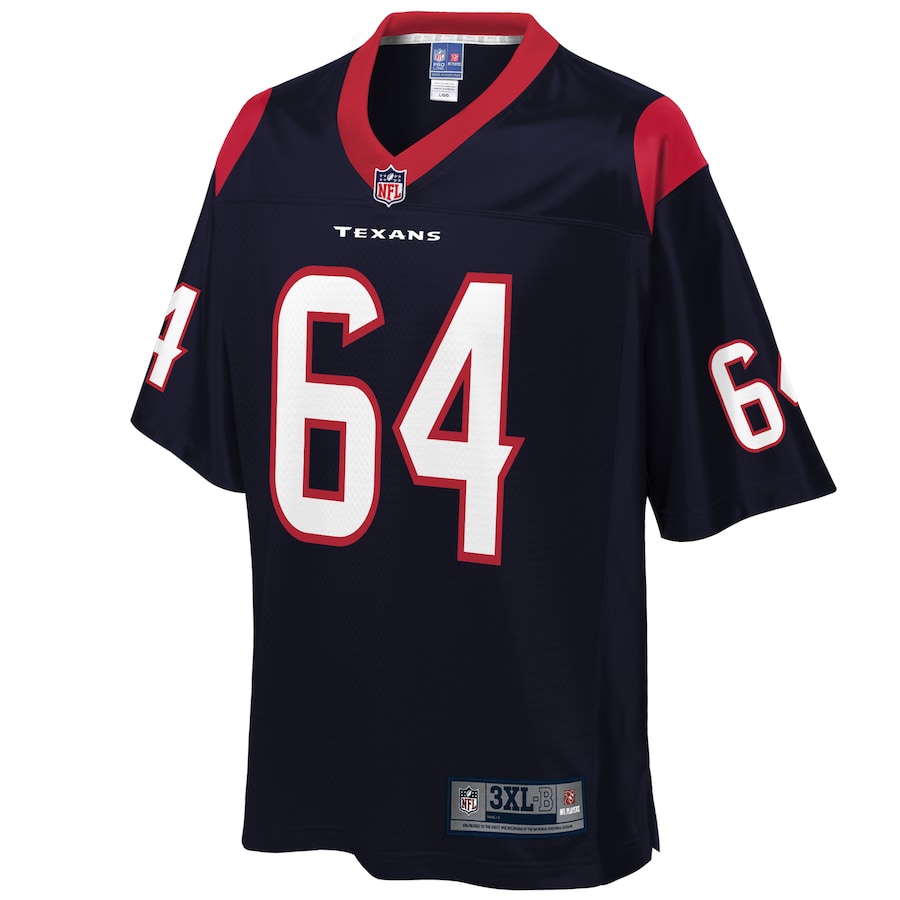 Houston Texans Senio Kelemete Big Tall 876 NFL jersey front view