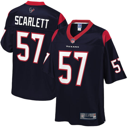 Houston Texans Brennan Scarlett 834 NFL jersey front view