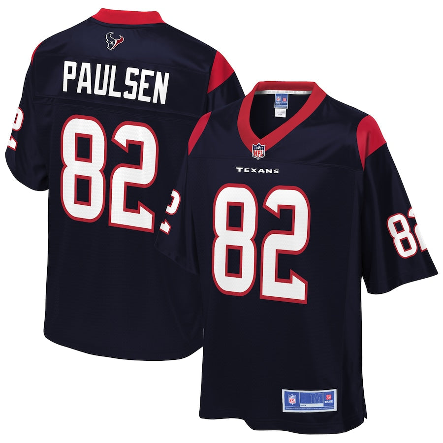 Houston Texans Logan Paulsen 878 NFL jersey front view