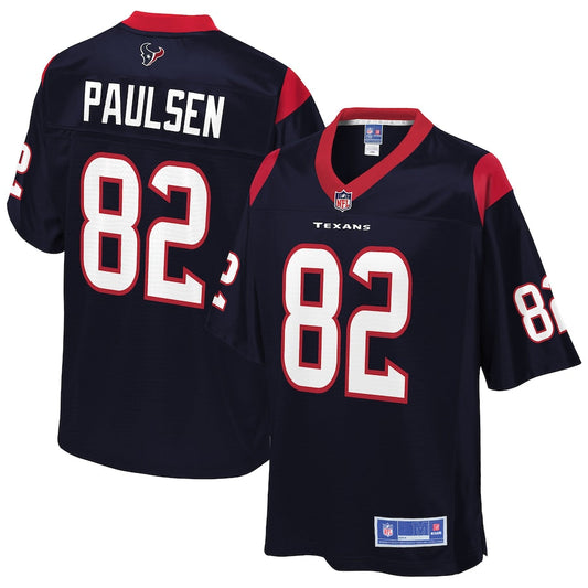 Houston Texans Logan Paulsen 878 NFL jersey front view