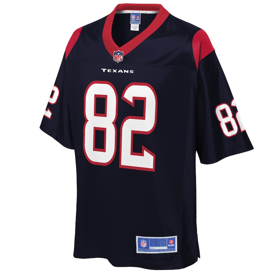 Houston Texans Logan Paulsen 878 NFL jersey front view