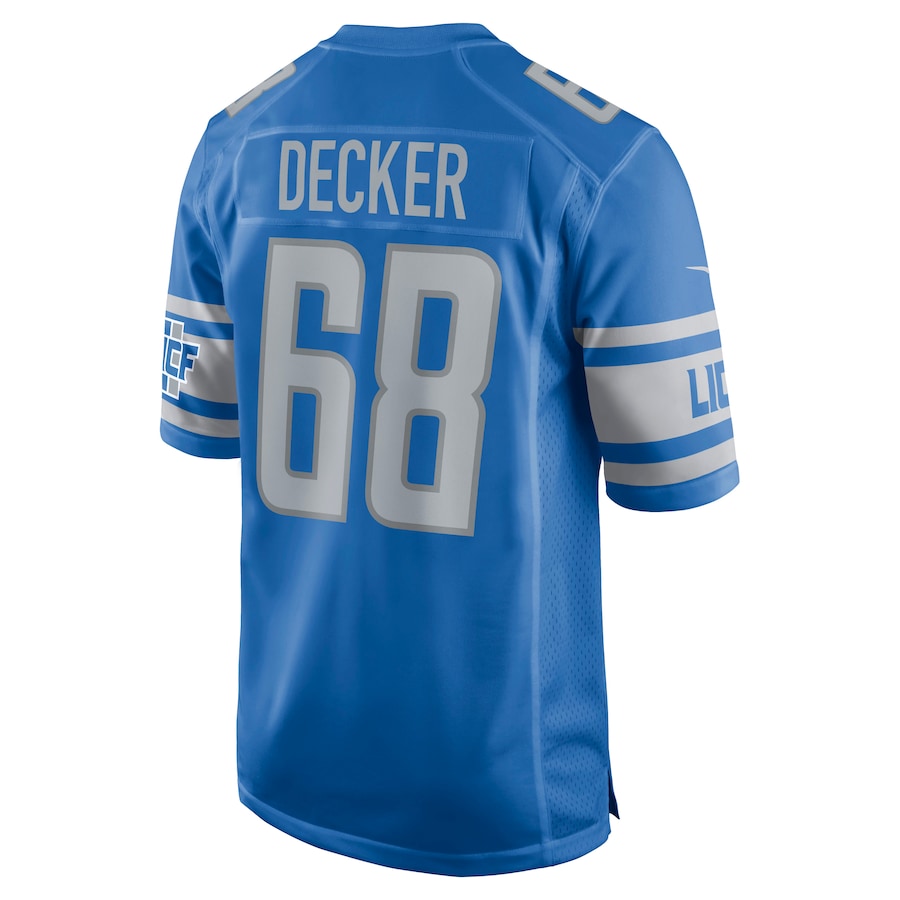 Detroit Lions Taylor Decker 963 NFL jersey front view