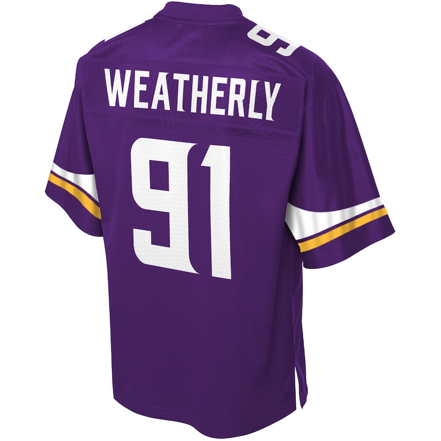 Minnesota Vikings Stephen Weatherly 635 NFL jersey front view