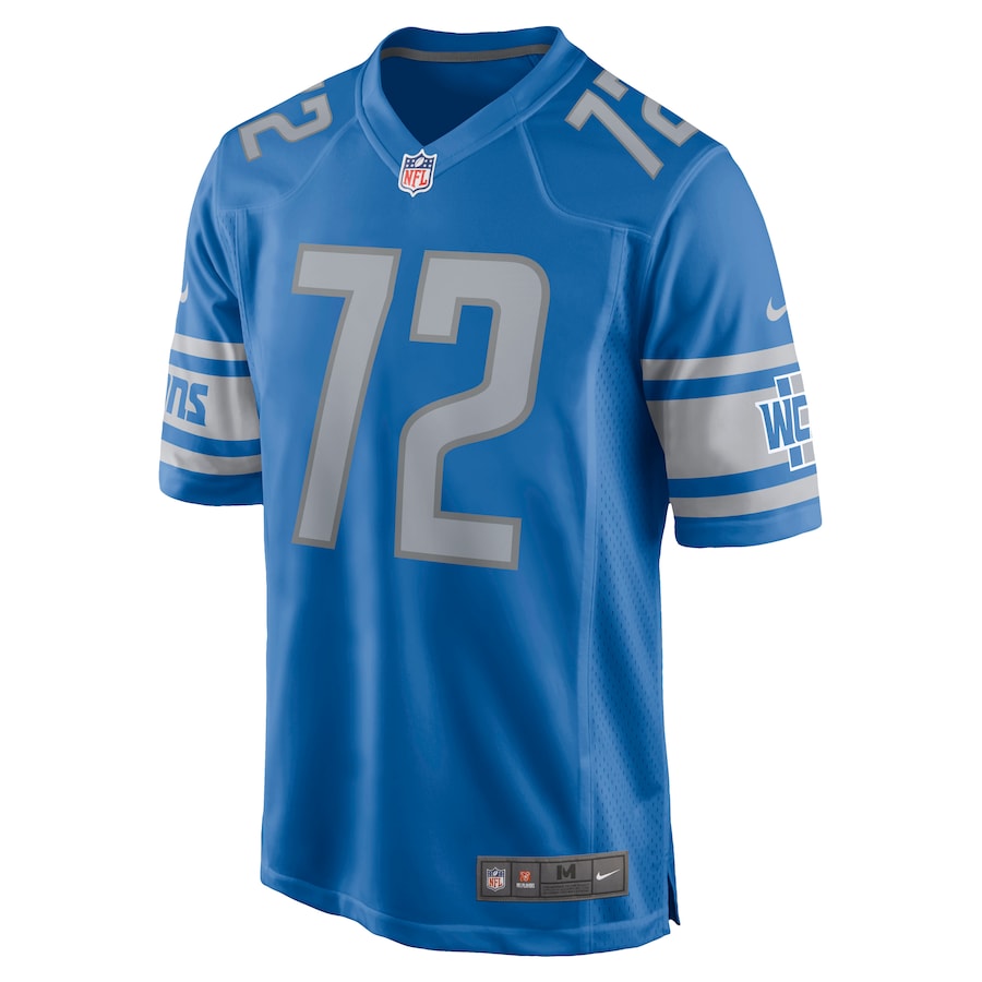Detroit Lions Halapoulivaati Vaitai NFL jersey front view