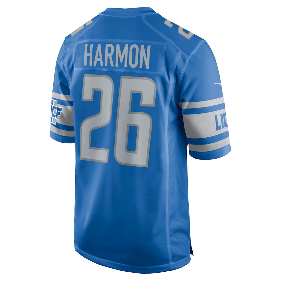 Detroit Lions Duron Harmon 989 NFL jersey front view