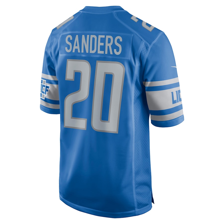 Detroit Lions Barry Sanders 943 NFL jersey front view