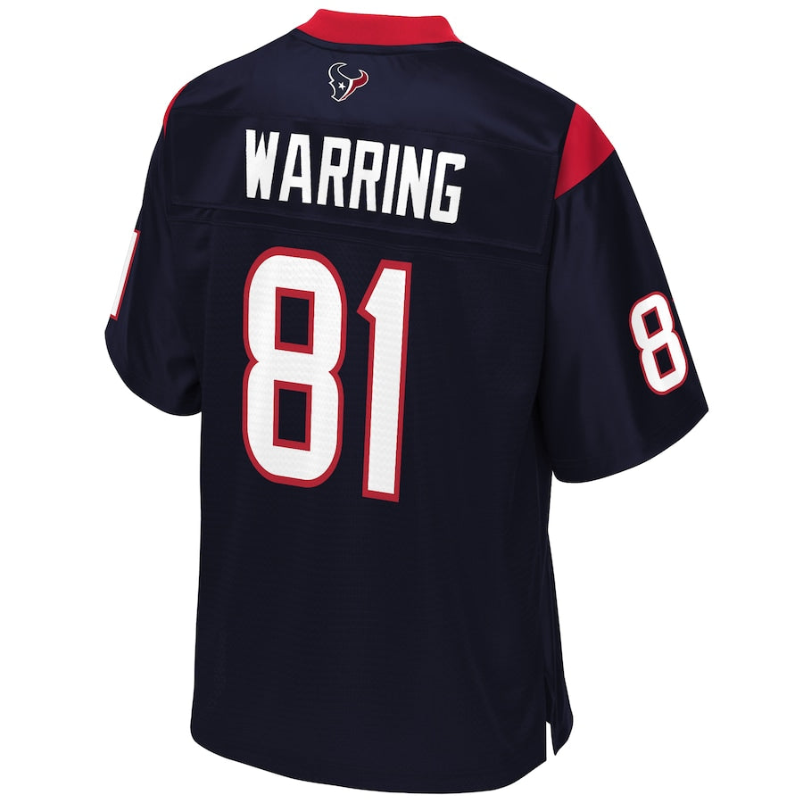Houston Texans Kahale Warring 919 NFL jersey front view