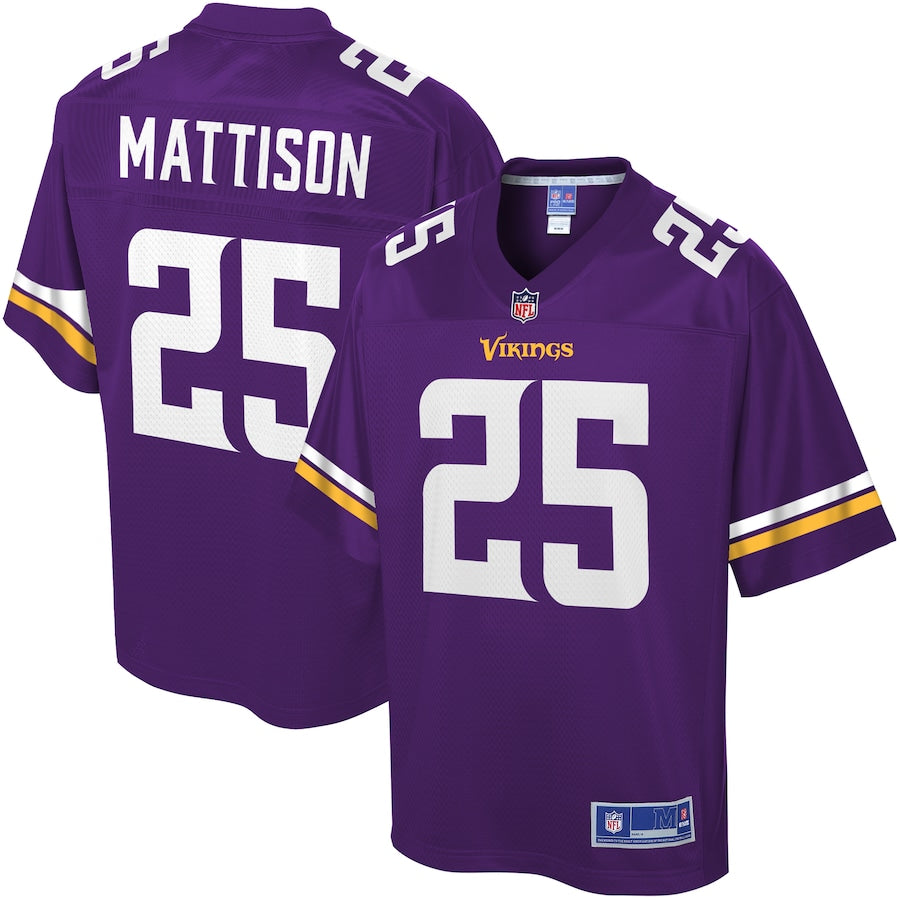 Minnesota Vikings Alexander Mattison 643 NFL jersey front view