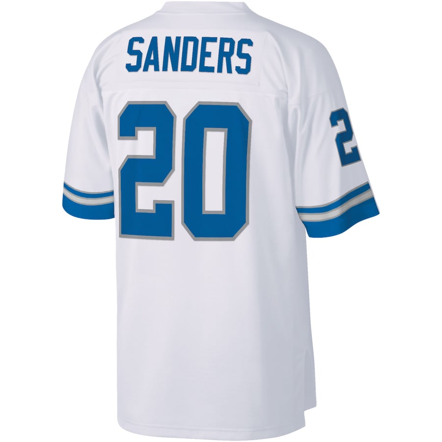 Detroit Lions Barry Sanders Legacy 971 NFL jersey front view