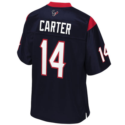 Houston Texans Deandre Carter Big Tall 843 NFL jersey front view