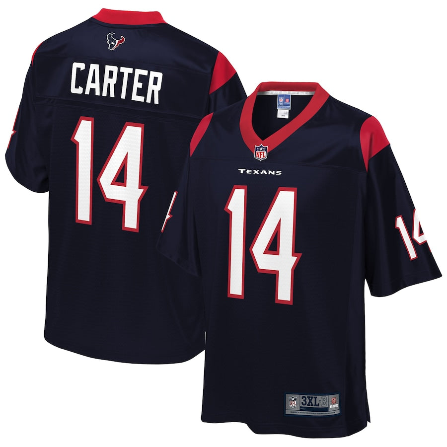Houston Texans Deandre Carter Big Tall 843 NFL jersey front view