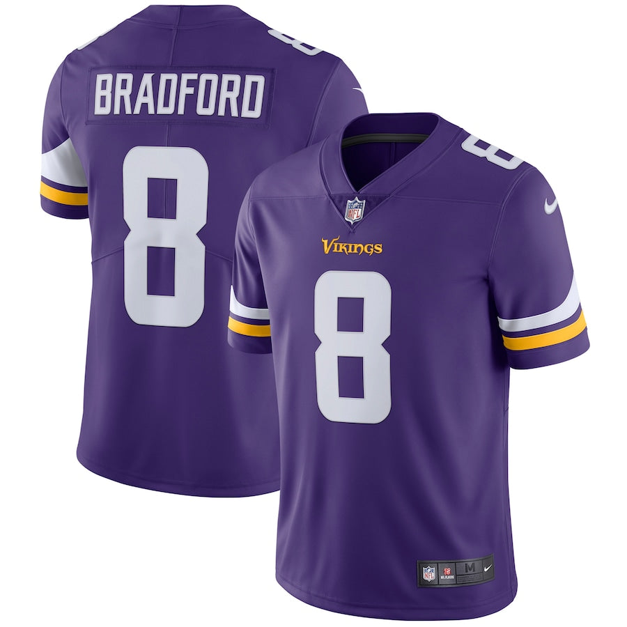 Minnesota Vikings Sam Bradford 690 NFL jersey front view