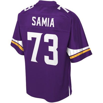 Minnesota Vikings Dru Samia 669 NFL jersey front view