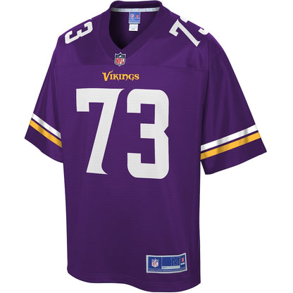 Minnesota Vikings Dru Samia 669 NFL jersey front view