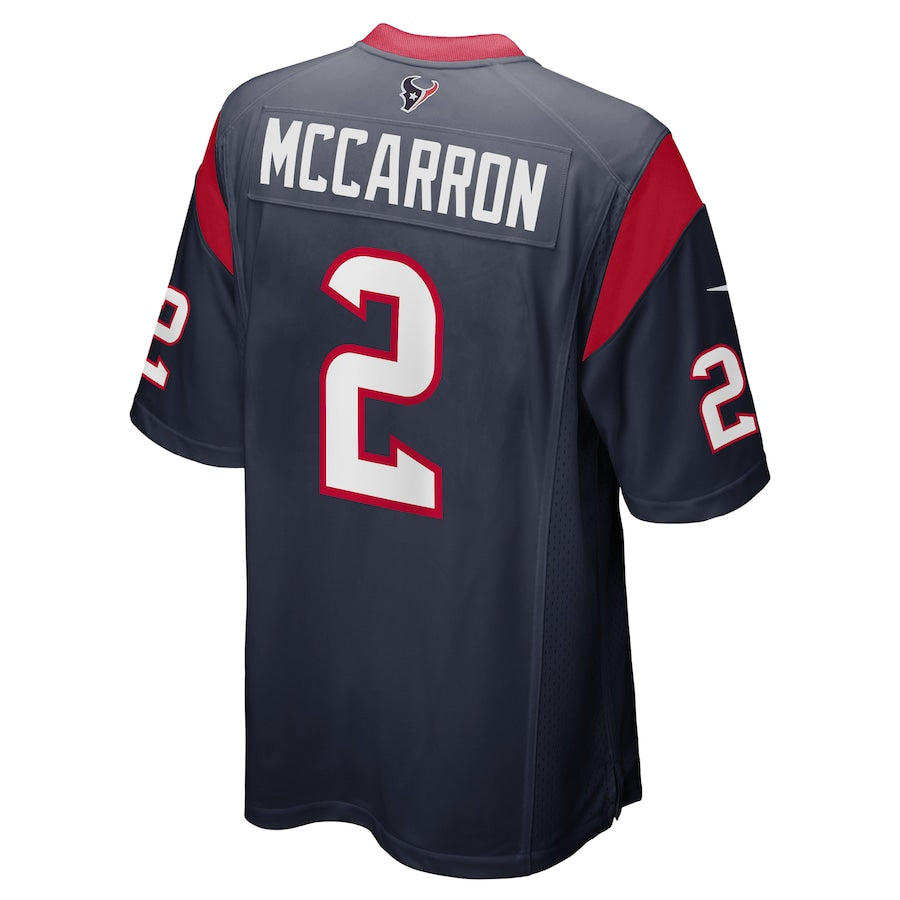 Houston Texans Aj Mccarron 783 NFL jersey front view