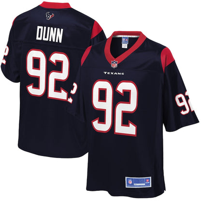 Houston Texans Brandon Dunn 802 NFL jersey front view
