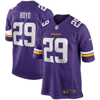 Minnesota Vikings Kris Boyd 617 NFL jersey front view