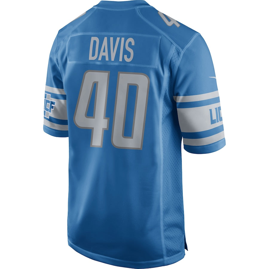 Detroit Lions Jarrad Davis 975 NFL jersey front view