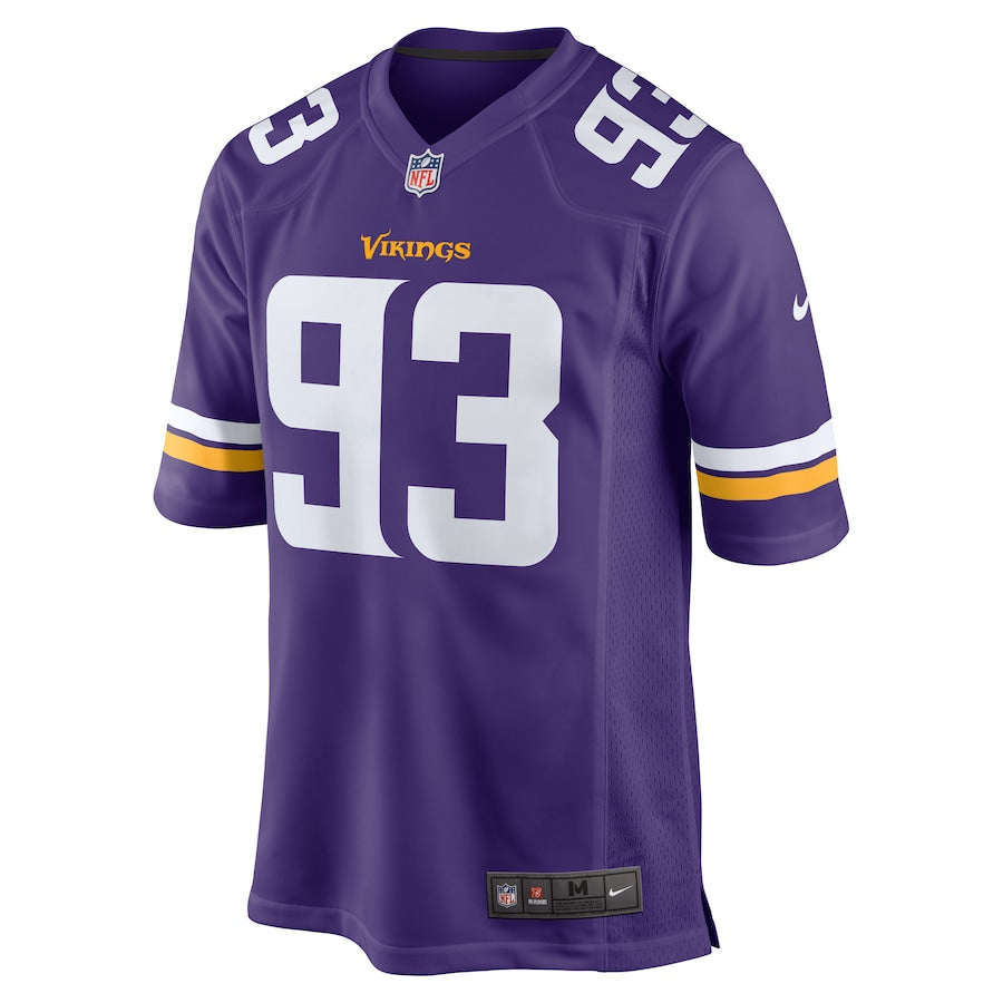 Minnesota Vikings Shamar Stephen 612 NFL jersey front view