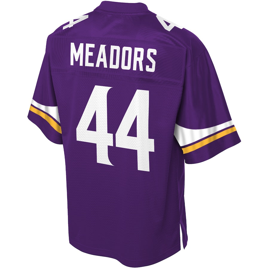 Minnesota Vikings Nate Meadors 682 NFL jersey front view