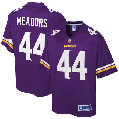 Minnesota Vikings Nate Meadors 682 NFL jersey front view