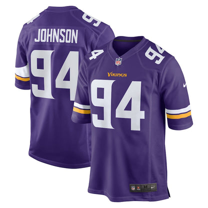 Minnesota Vikings Jaleel Johnson 613 NFL jersey front view