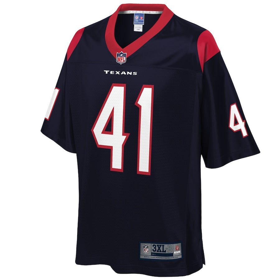 Houston Texans Zach Cunningham Big Tall 860 NFL jersey front view
