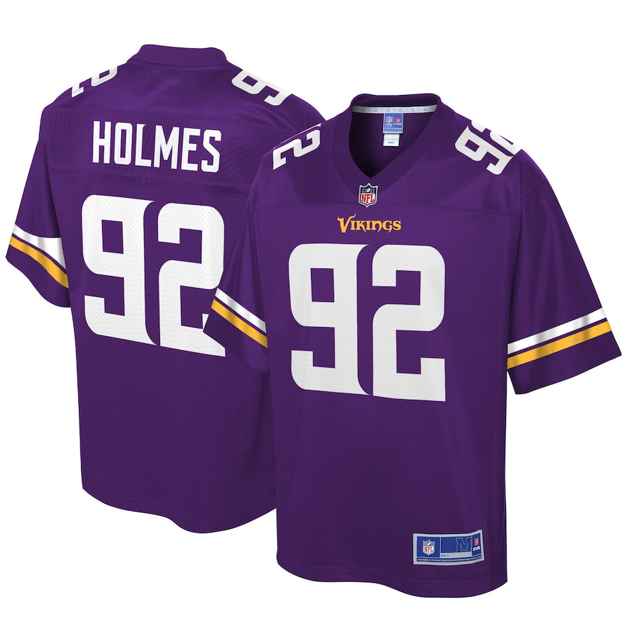 Minnesota Vikings Jalyn Holmes 680 NFL jersey front view