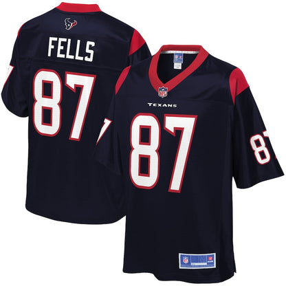 Houston Texans Darren Fells 886 NFL jersey front view