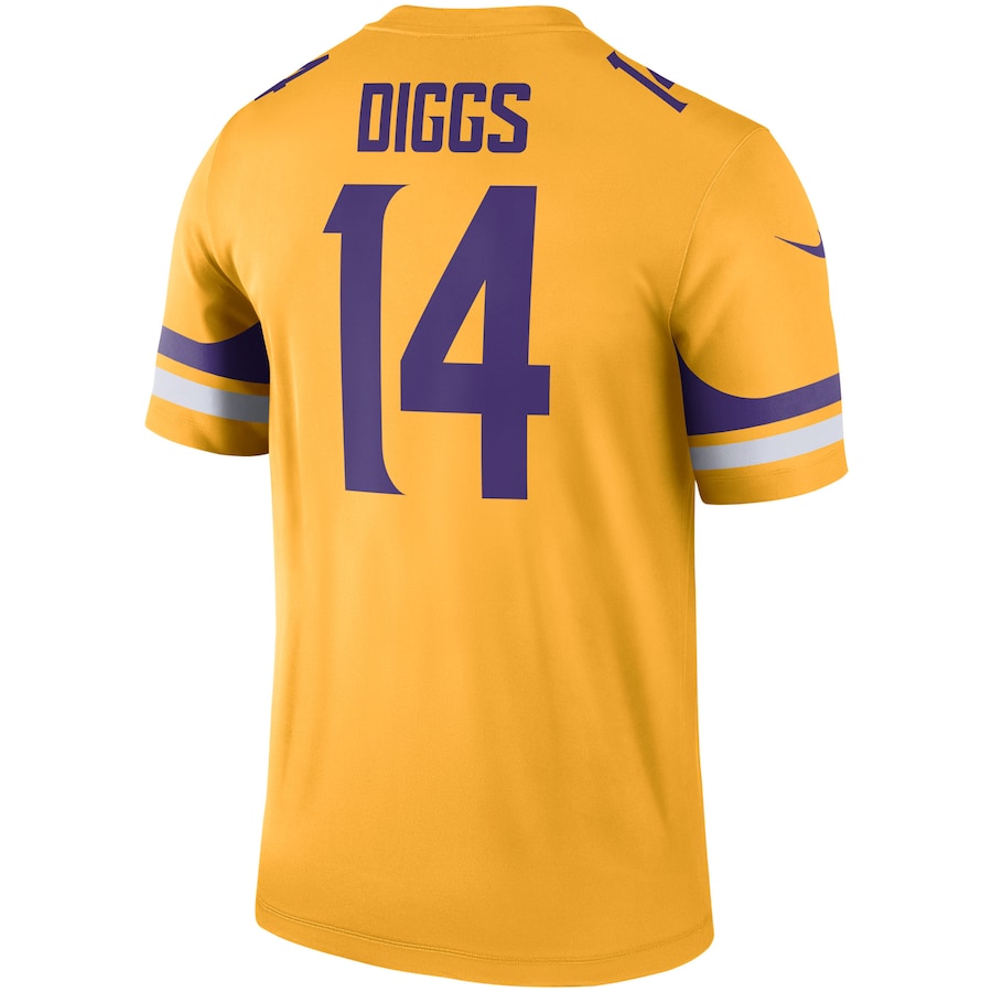 Minnesota Vikings Stefon Diggs Inverted Legend 659 NFL jersey front view
