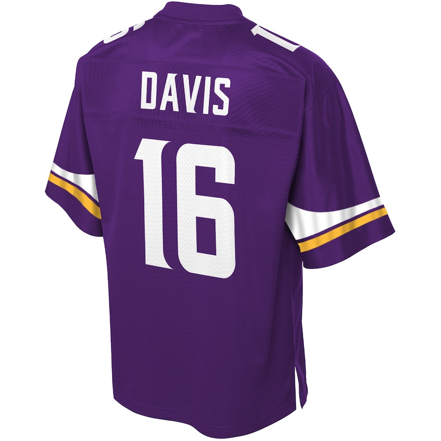 Minnesota Vikings Davion Davis 681 NFL jersey front view