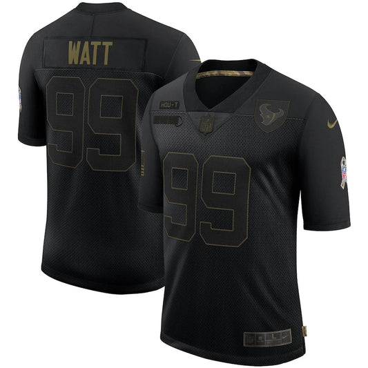 Houston Texans Jj Watt Salute To Service NFL jersey front view