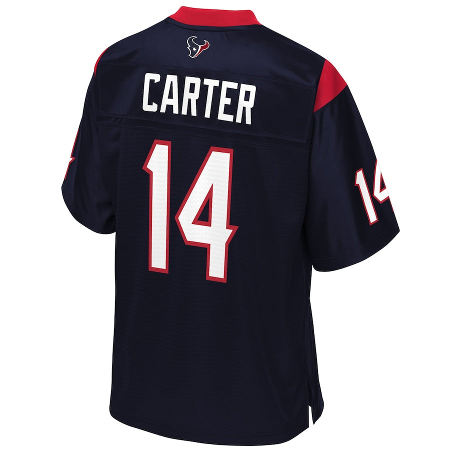 Houston Texans Deandre Carter Big Tall 854 NFL jersey front view