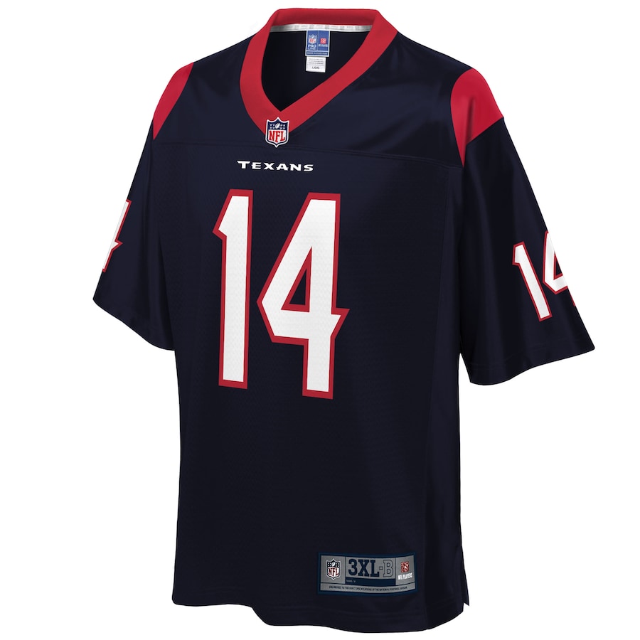 Houston Texans Deandre Carter Big Tall 854 NFL jersey front view