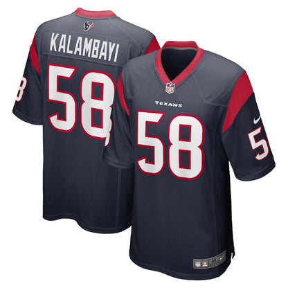 Houston Texans Peter Kalambayi 765 NFL jersey front view