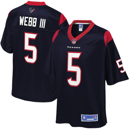 Houston Texans Joe Webb 891 NFL jersey front view