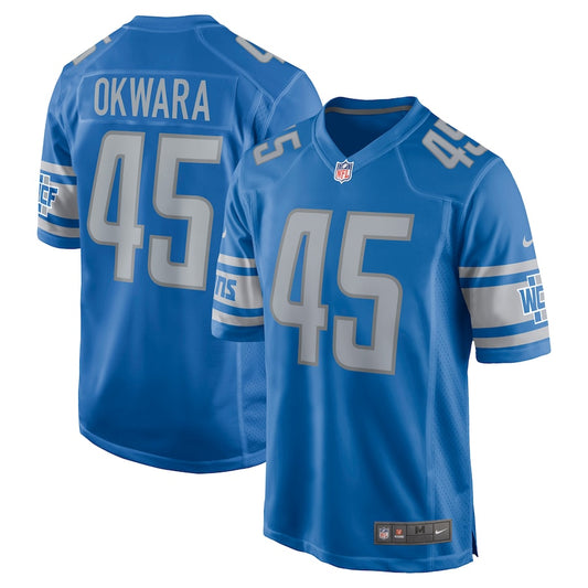 Detroit Lions Julian Okwara 983 NFL jersey front view
