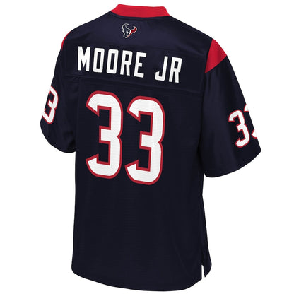 Houston Texans Aj Moore Jr Big Tall NFL jersey front view