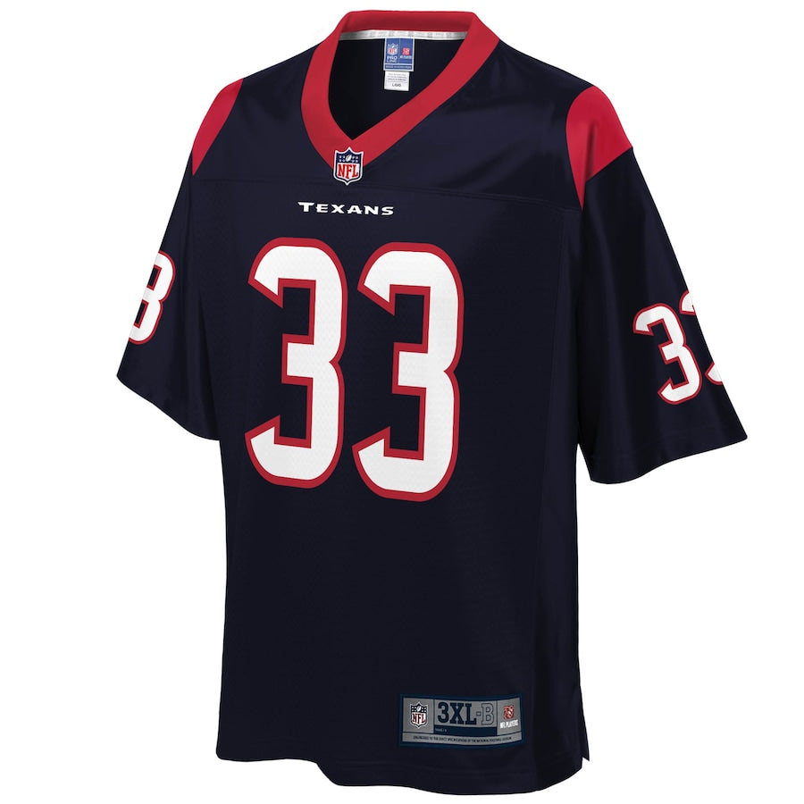 Houston Texans Aj Moore Jr Big Tall NFL jersey front view