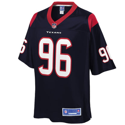 Houston Texans Ira Savage Lewis 812 NFL jersey front view