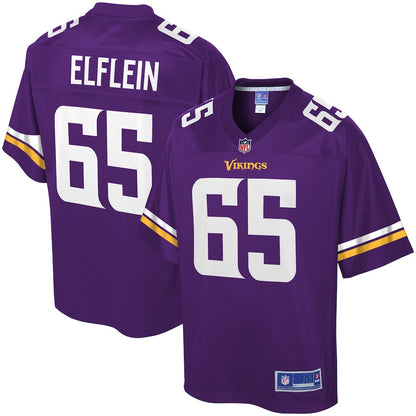 Minnesota Vikings Pat Elflein 653 NFL jersey front view