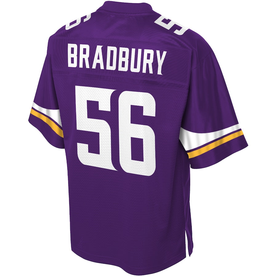 Minnesota Vikings Garret Bradbury 647 NFL jersey front view