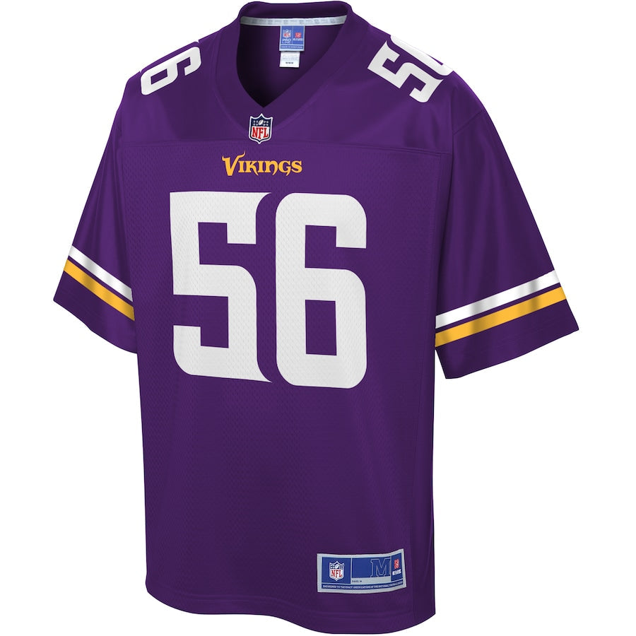 Minnesota Vikings Garret Bradbury 647 NFL jersey front view