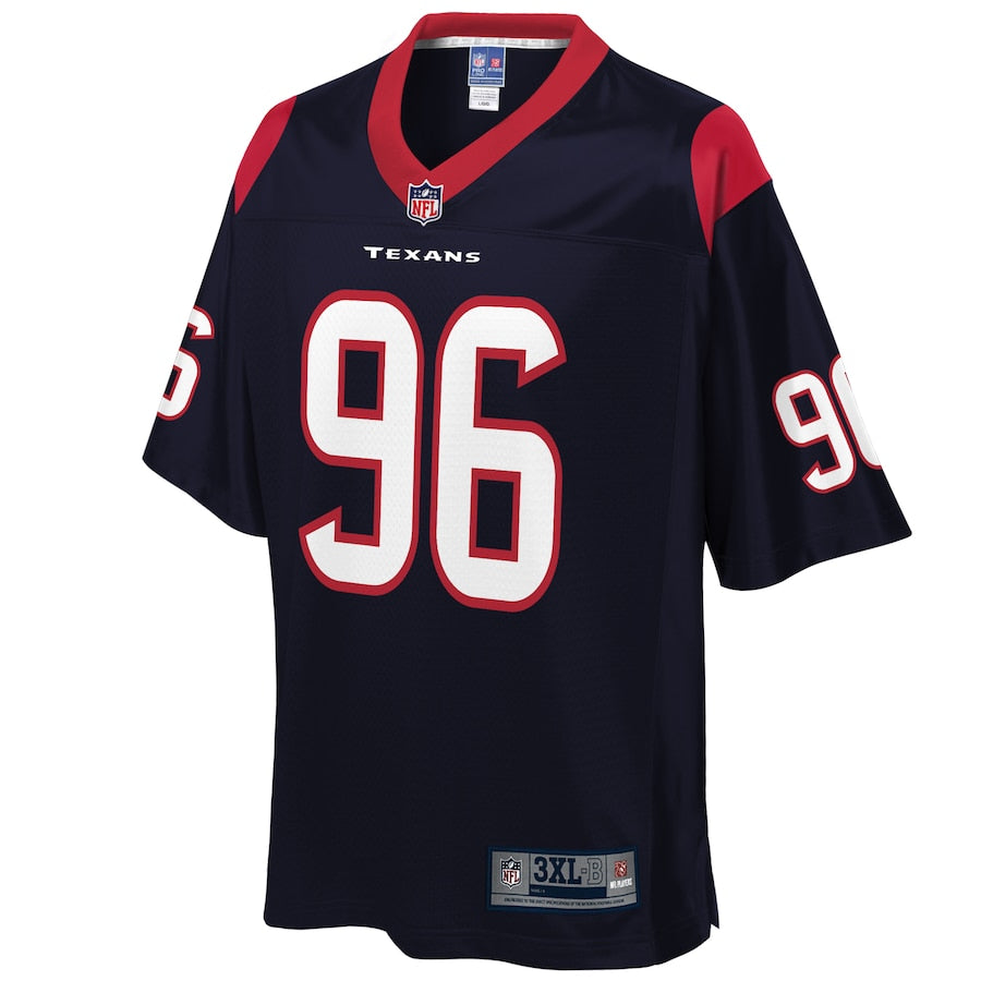 Houston Texans Ira Savage Lewis Big Tall NFL jersey front view