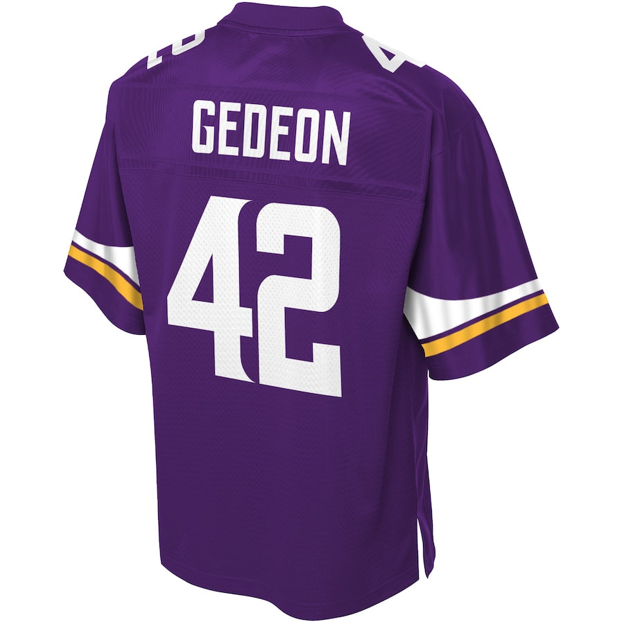 Minnesota Vikings Ben Gedeon 676 NFL jersey front view
