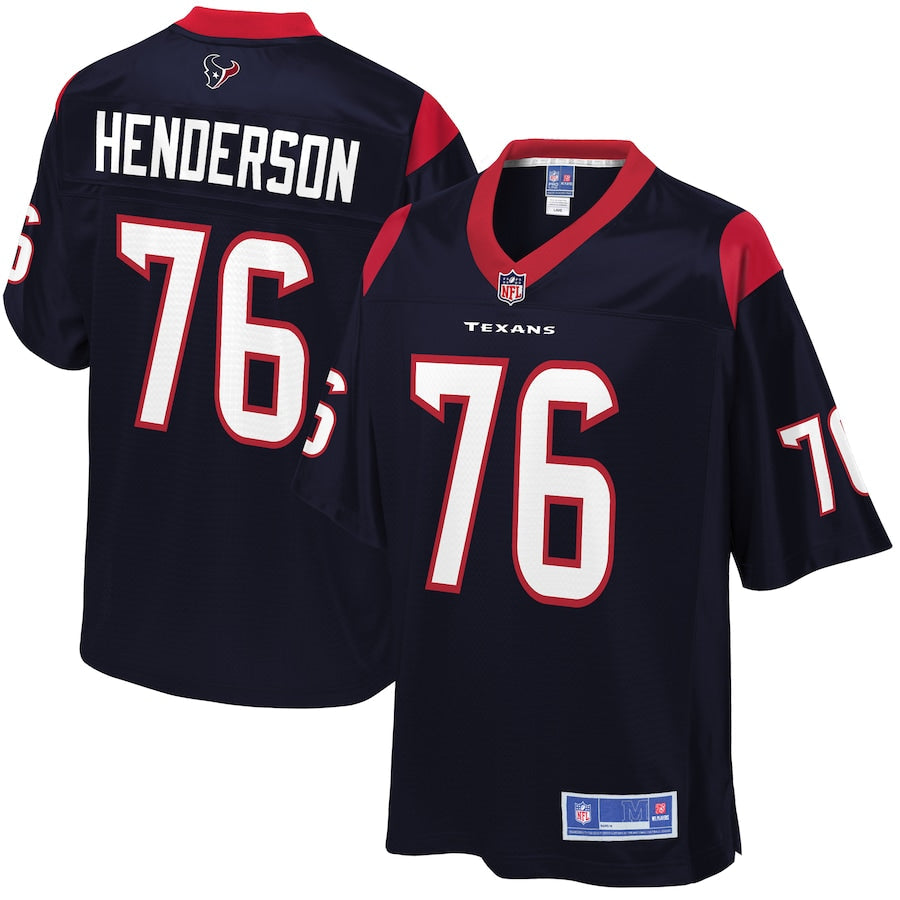 Houston Texans Seantrel Henderson 888 NFL jersey front view