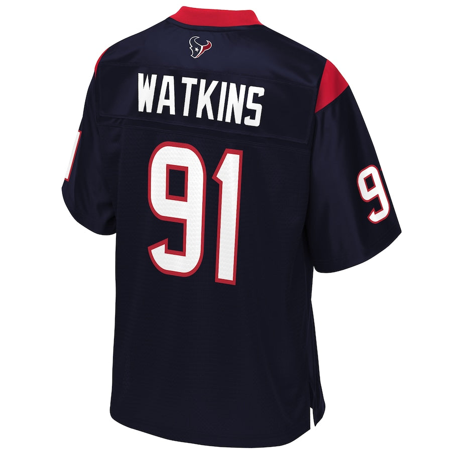 Houston Texans Carlos Watkins Big Tall 809 NFL jersey front view