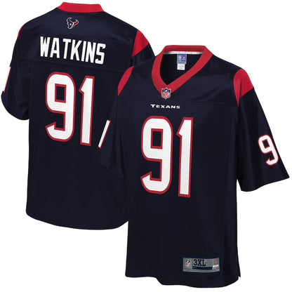 Houston Texans Carlos Watkins Big Tall 809 NFL jersey front view